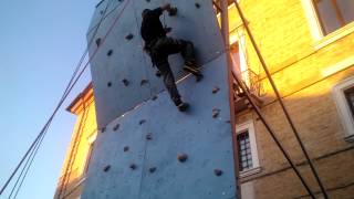preview picture of video 'Free Climbing @ Festa dello Sport Cupramontana'