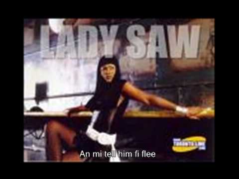 Lady Saw - sycamore tree (with lyrics on screen)
