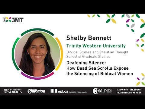 Western Regionals 3MT 2020: Shelby Bennett (Trinity Western University)