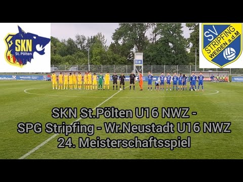 SKN St.Pölten U16 NWZ - SPG Stripfing- Wr.Neustadt U16 NWZ 1.HZ