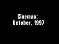 Cinemax October 1997