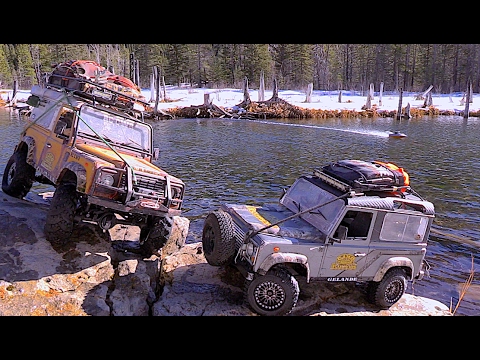 RC4WD's G2s take on the Beaver Flats of Scale Town RC CWR