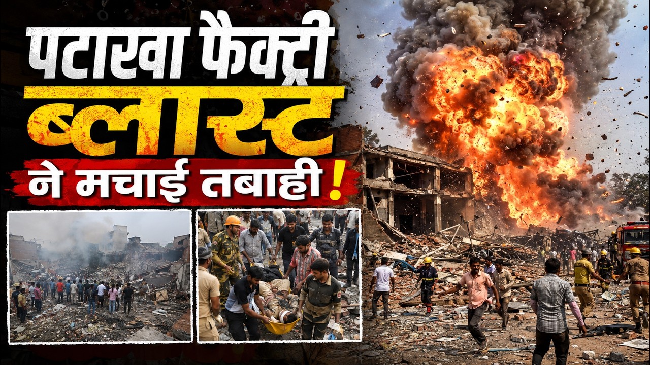 कौशाम्बी पटाखा फैक्ट्री ब्लास्ट: चारपाई पर घायलों को लेकर अस्पताल भागे परिजन!