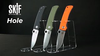 Youtube video Ніж SKIF Hole Black