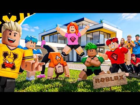 JOGUEI ROBLOX COM A LIGA MISTÉRIO POR 24 HORAS *gostaram?