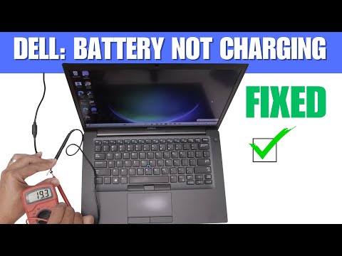 Dell Laptop Not Charging But Plugged In - Quick Fix - STEP-by-STEP
