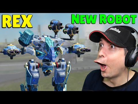 NEW Robot REX will take over War Robots now…
