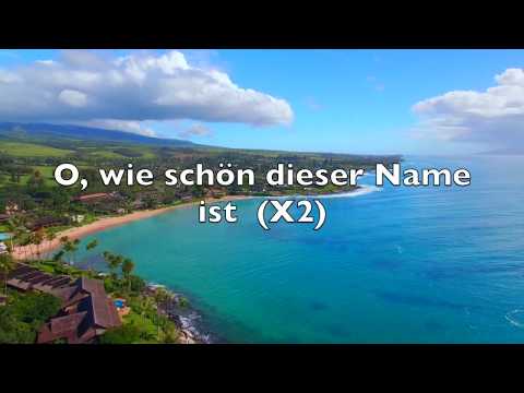 Wie schön dieser Name ist