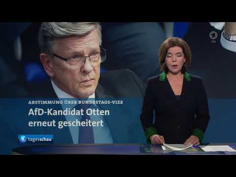 tagesschau * Erfolglose AfD Kandidatur  Otten erneut als Bundestagsvizepräsident gescheitert