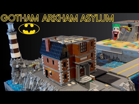 BUILDING GOTHAM CITY IN LEGO - ARKHAM - STRANGES FLOOR + LEGO HAUL