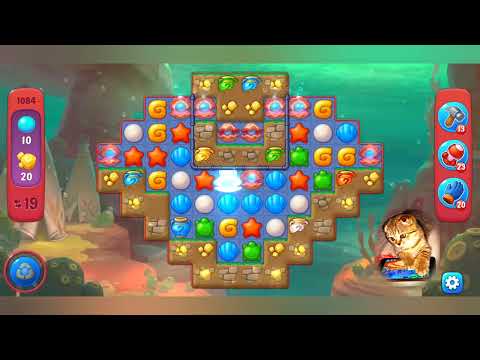 Fishdom 2022, no Boosters,  1084  level  -  прохождение без бустеров,  1084  уровень.