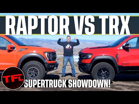 Super Truck Battle! Does the New Ford Raptor Take Down the Mighty Ram TRX?