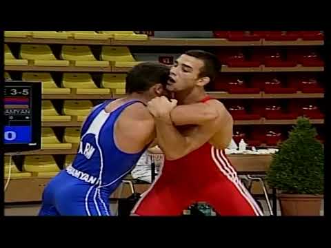 66 kg. GR Mate Nemes (SRB) vs Tigran Abrahamyan (ARM)3-5 place, Europ.Yunior Champ.2013 Skopje