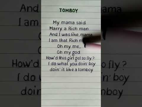 Destiny Rogers - "Tomboy" Lyrics #lyrics #shorts #shortsfeed