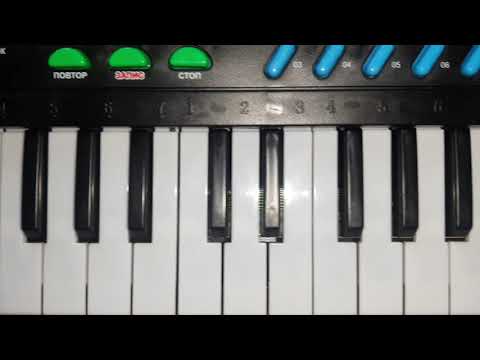 Детский синтезатор пианино с микрофоном ВТ-3738 Українські музики