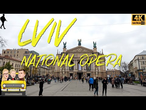 Lviv National Opera 🇺🇦 Ukraine Walking Tour