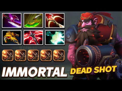 Sniper Dead Shot Immortal Sagittarius - Dota 2 Pro Gameplay [Watch & Learn]