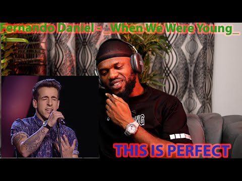 FIRST TIME REACTION TO FERNANDO DANIEL ON VOICE OF PORTUGAL -   When We Were Young