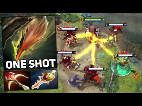 One Shot Sand King Divine Rapier 🔥🔥🔥7.40 New Meta 28 Kills | Dota 2 Gameplay