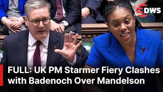 HEATED DEBATE: UK PM Starmer Clashes with Badenoch Over Mandelson Appointment in Parliament | AC1E