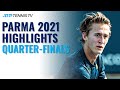 Korda Locks Horns with Nishioka; Paul Battles Struff | Parma 2021 Quarter-Final Highlights