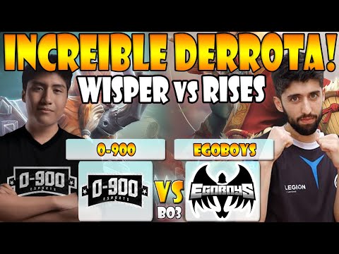 0-900 VS EGOBOYS BO3[GAME 1]SEMIFINAL-WISPER VS ALONE - BITEL TRUE FIGHTERS - DOTA 2 PRO