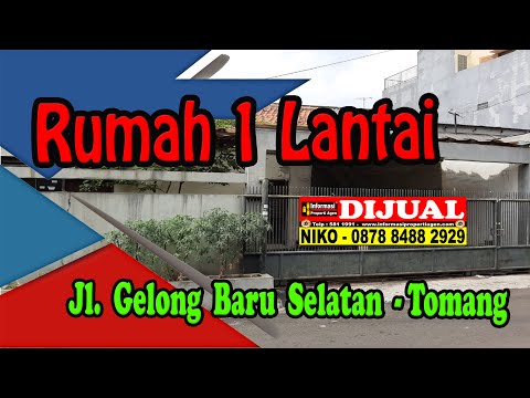 Rumah hitung tanah di tomang 180m