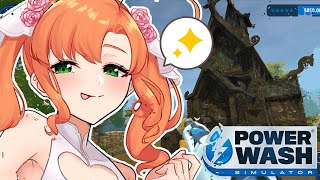 PowerWash Simulator｜おはようののんびりお掃除！【久遠シイ/Vtuber】