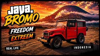 JAVA 🇮🇩 Not A GAME | BROMO Black Desert | TLC FJ40 & Indonesia’s Most Dangerous Descent