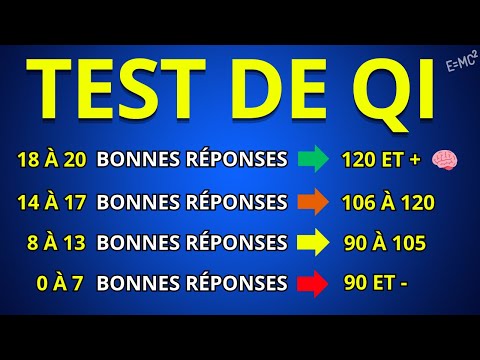 🧠 Free online IQ test: 20 questions to know your IQ 🔍 #IQTest #logictest #iq