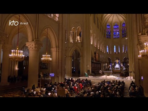 Vêpres du 19 février 2025 à Notre-Dame de Paris