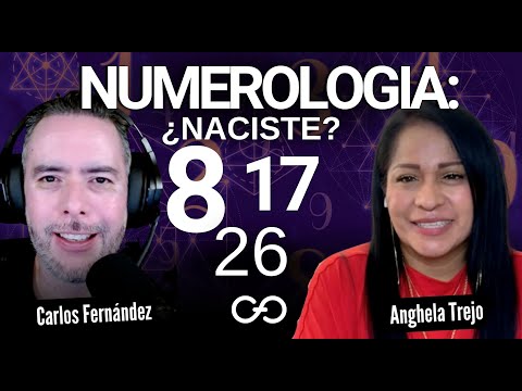 8️⃣ What does the number 8 mean in Numerology? Carlos Fernández with Anghela Trejo