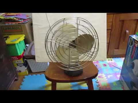 12" Unknown vintage industrial table fan