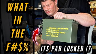 I Was Sent A Pad Locked Ammo Box??