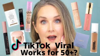 Testing HOT 2023 TikTok Viral Makeup for Mature Women! Do They Live Up to the Hype?! Over 50
