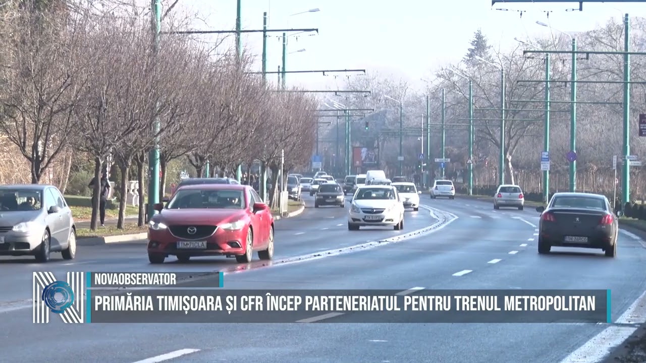 Primăria Timișoara și CFR încep parteneriatul pentru trenul metropolitan