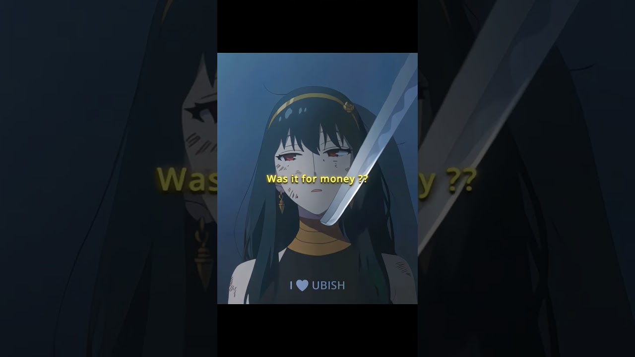 Yor Forger just wanted to give Yuri a better life 🥹😭😣.