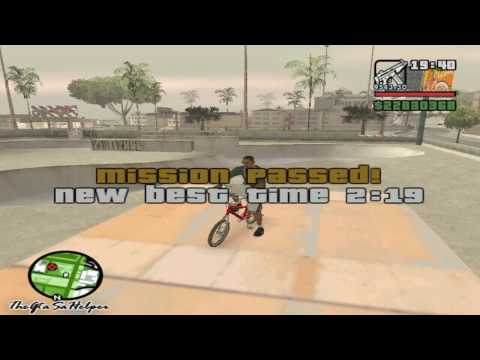 Grand Theft Auto : San Andreas : Hidden Side Mission : BMX Challenge [PC]