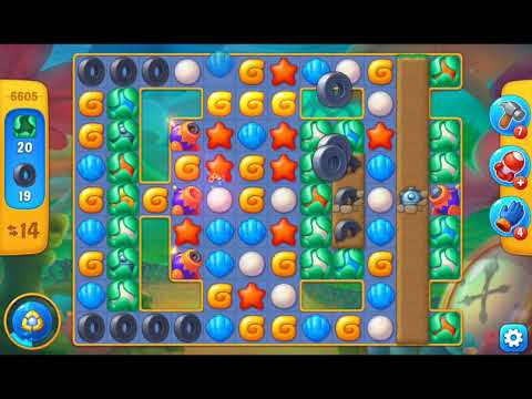 Fishdom 2021 - Level 6605   #playrix #fishdom #gaming