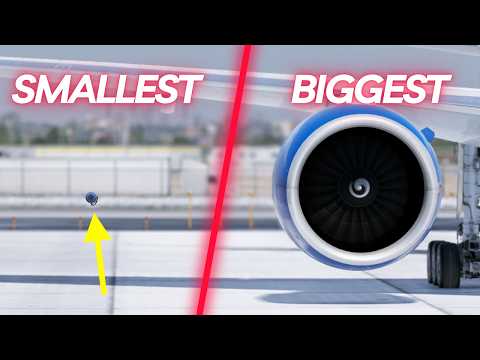 World's Biggest Jet Engine VS World's SMALLEST Jet Engine