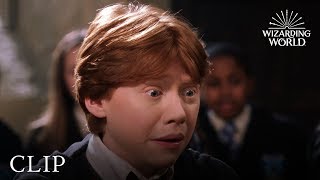 Ron receives a Howler