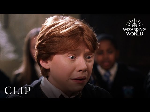 Ron receives a Howler