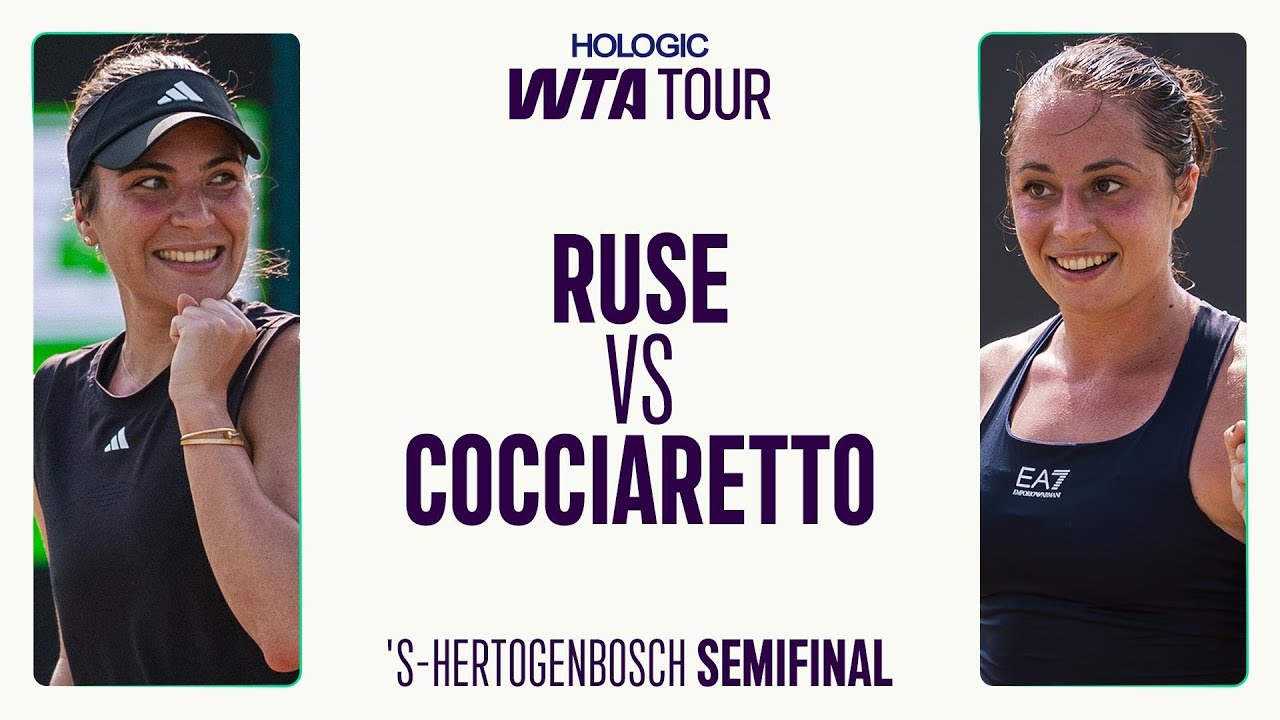 2025 's-Hertogenbosch Semifinal  2 | WTA Match Highlig