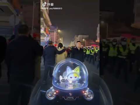 河南安阳滑县大批警力已到达老百姓瑟瑟发抖