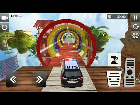 Police Jeep Racing Stunt 3D | 4x4 Car Ramp Stunt | Android Gameplay