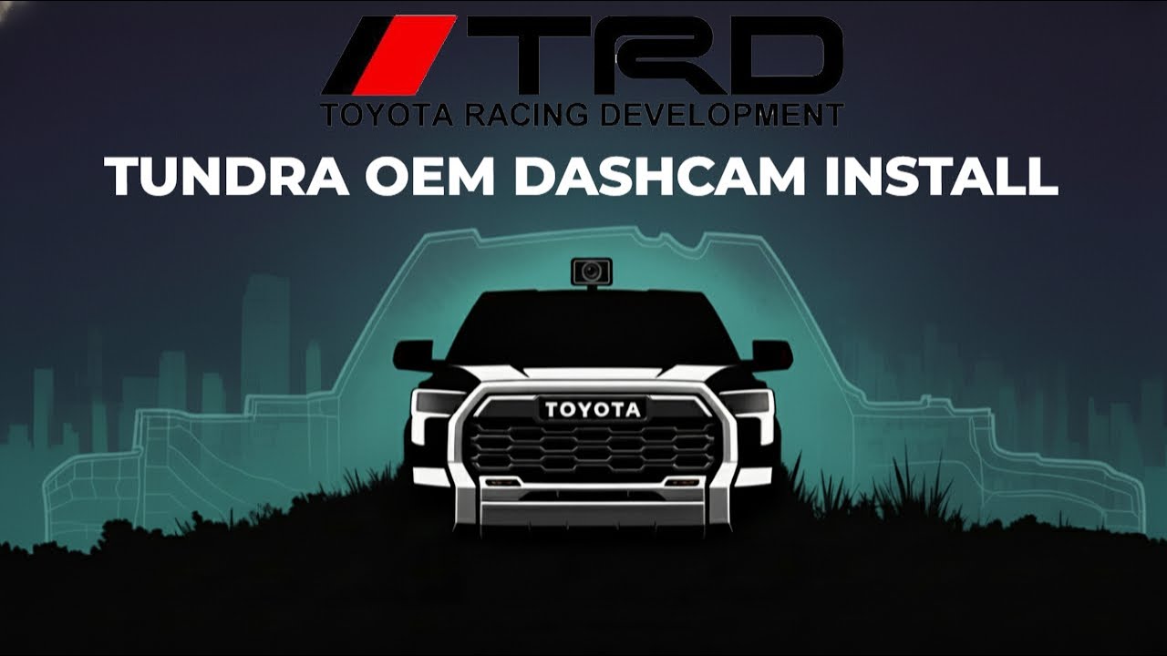 How To Install an OEM Dashcam for a Toyota Tundra !!!