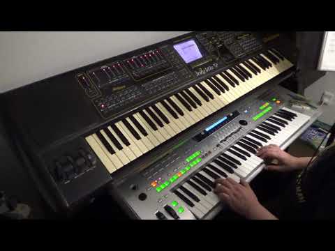 Dunja, du - (Vi skal gå hånd i hånd) - yamaha tyros 3 und böhm keybits 7