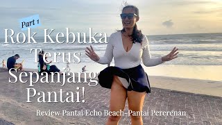 Download lagu Pantai Full Bule di Bali. Jalan Kaki dari Echo Beach sampai Pantai Pererenan, Canggu-Bali [PART 1] mp3