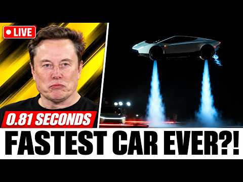 Thumbnail for 0.81 Seconds: Tesla Roadster vs The Fastest Cars On Earth by Porsche Mission S