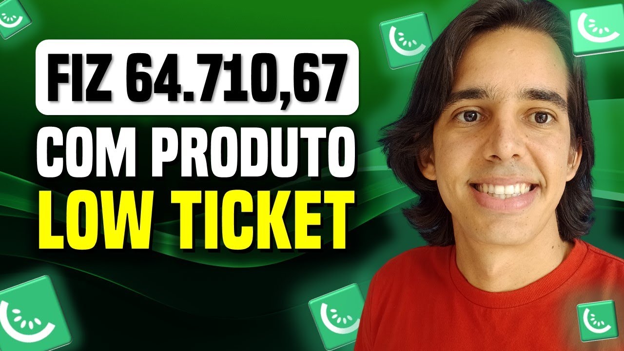 Esse produto low ticket fez mais de 64 mil